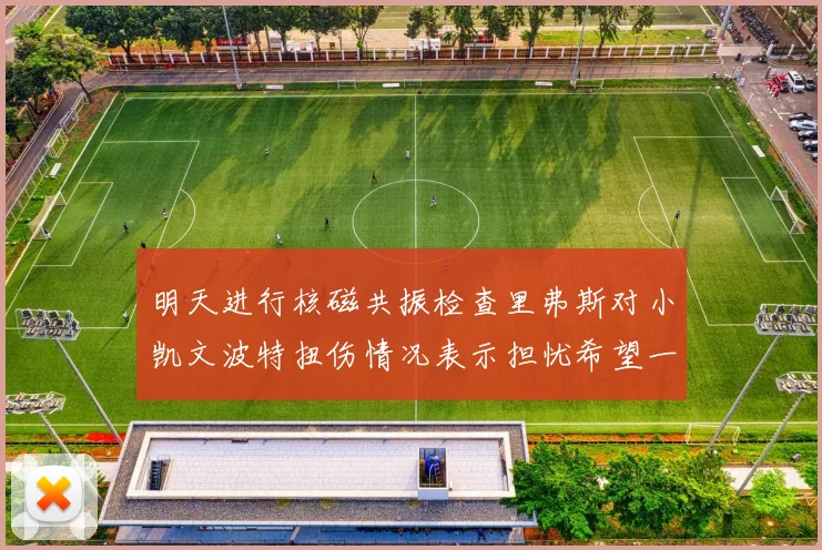 明天进行核磁共振检查里弗斯对小凯文波特扭伤情况表示担忧希望一切顺利